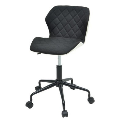 (BEATA-B) Home office Leisure swivel chair fabric velvet Mid-Back Office Desk Chair